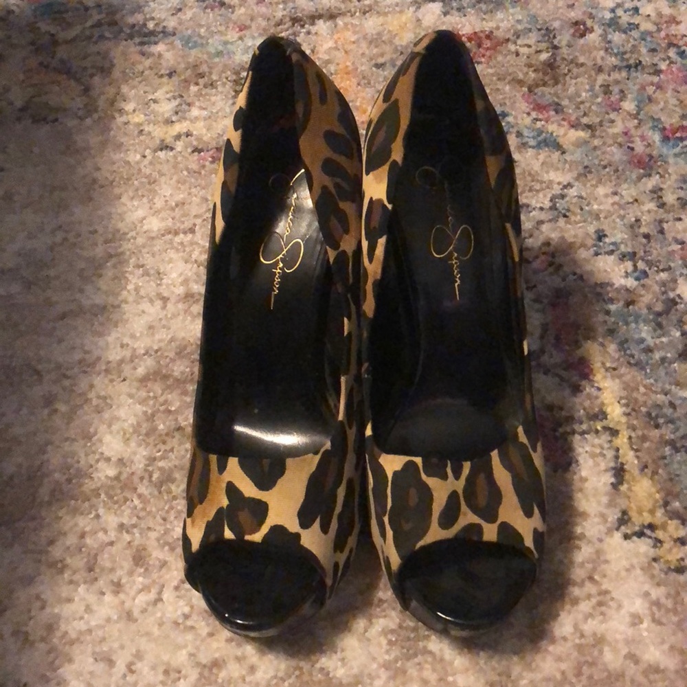 Jessica Simpson high heels